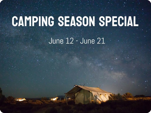 Camping Season 2024 