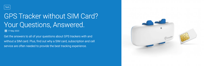 Dog GPS tracker without SIM card? The wrong answer as you know it!