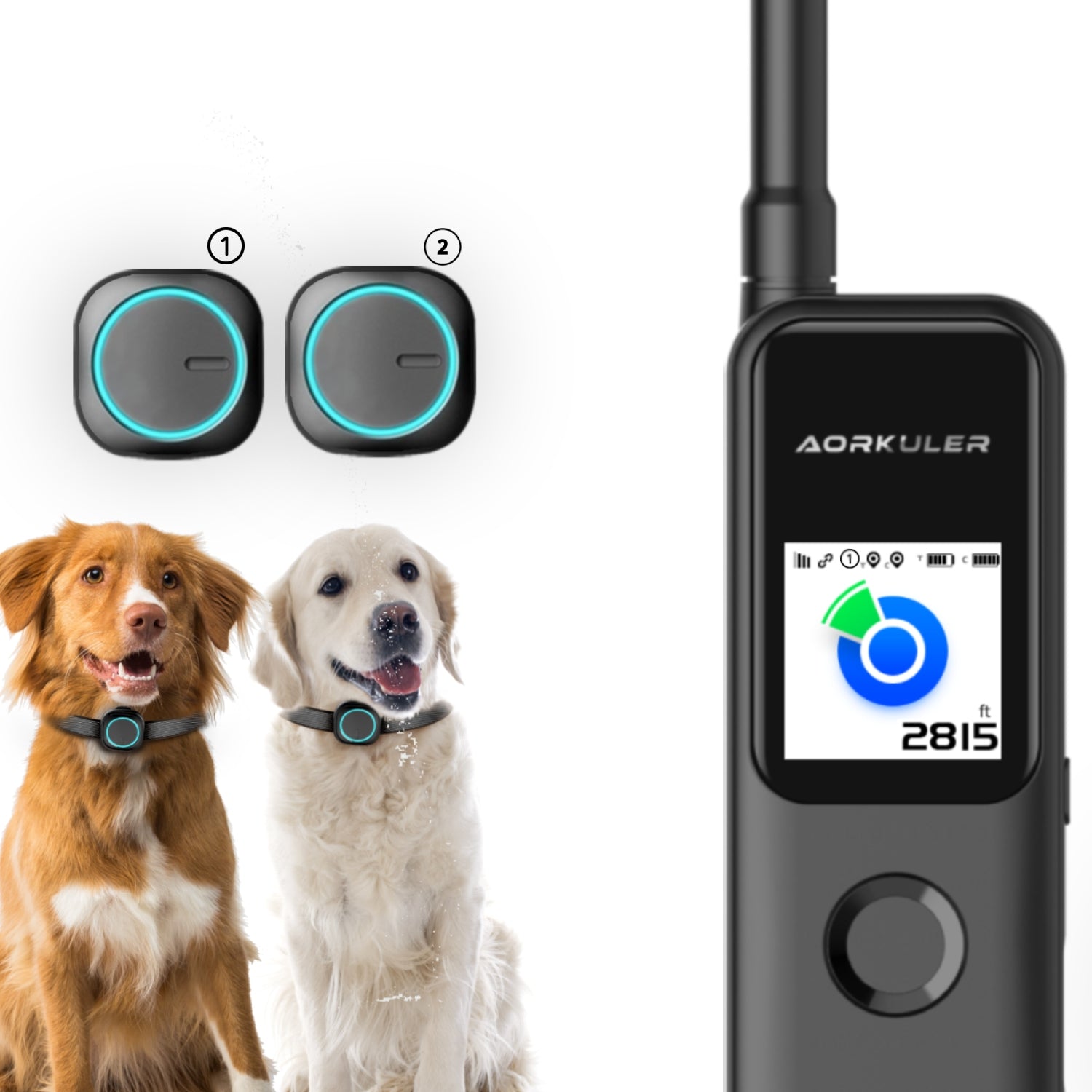Dog GPS Tracker — No Subscription, No Cell Signal | Aorkuler